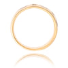 14k 2-tone  dia band  (Gentleman) Default Title