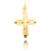 14kt Yellow Gold Decorative Cross Default Title