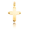 14kt Yellow Gold Decorative Cross Default Title