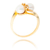 10kt Yellow Gold Pearl & Diamond Ring Default Title