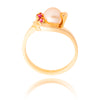 10kt Yellow Gold Pearl & Ruby Ring Default Title