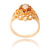 10kt Yellow Gold Opal & Garnet Ring Default Title