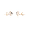 14kt White Gold Sapphire & Diamond Earrings Default Title