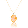 14kt Yellow Gold Cameo Pendant Default Title