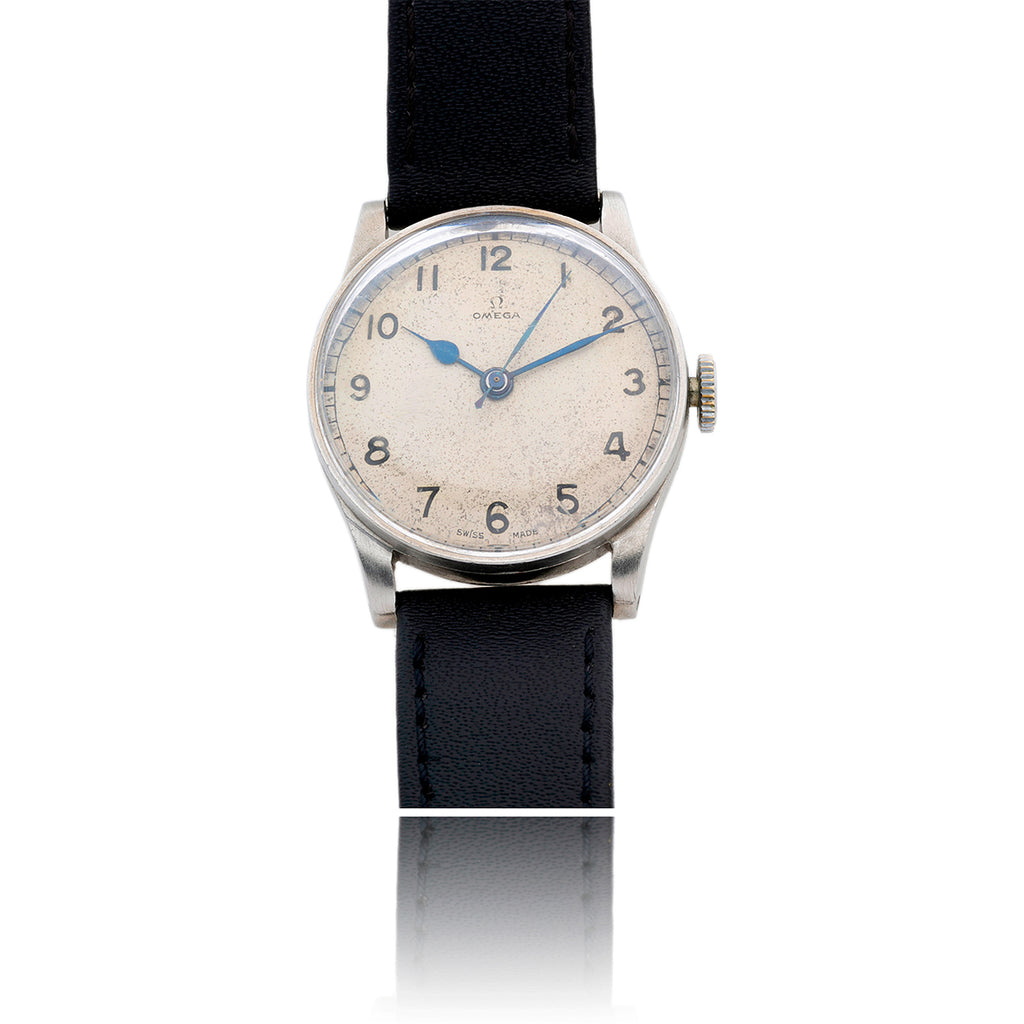 Gentleman's Stainless Steel Omega Watch Default Title