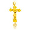 24kt Yellow Gold Crucifix Pendant Default Title