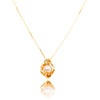 14kt Yellow Gold Pearl & Diamond Pendant Default Title