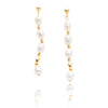 14kt Yellow Gold Fresh Water Pearl Drop Earrings Default Title