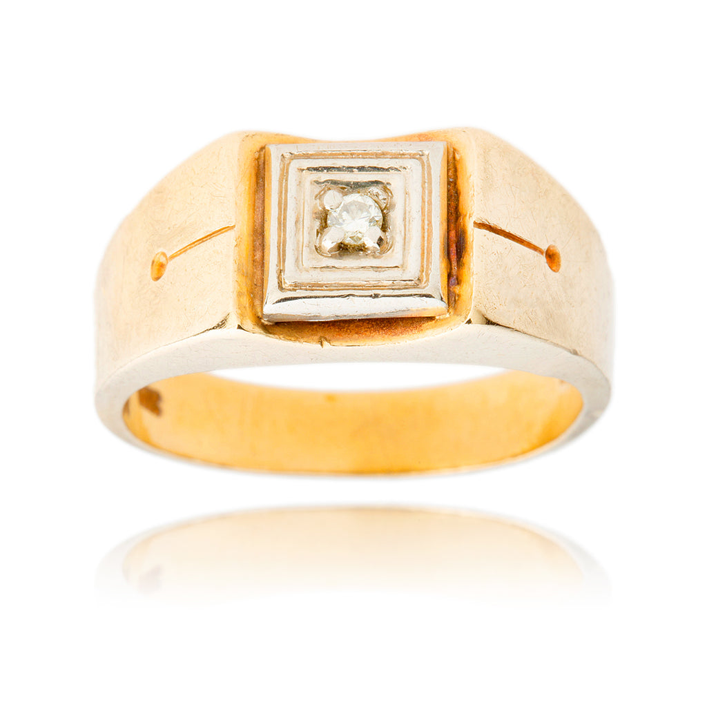 10K Diamond Ring (Gentleman) Default Title