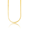 14KT Yellow Gold 15.5" Herringbone Chain Default Title