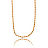 10KT Yellow Gold 28" Rope Chain Default Title