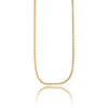 14KT Yellow Gold 11" Wheat Sheaf Anklet Default Title