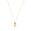 14KT Yellow Gold Diamond Set Love Knot Pendant Default Title
