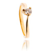 14K Yellow Gold 3-Prong .24 Carat Diamond Solitaire Ring Default Title