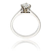 Platinum .70 Carat Diamond Solitaire Engagement Ring Default Title