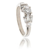 Stunning 14kt White Gold Diamond Engagement Ring Default Title