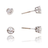 Classic 14K White Gold 1.02 Ct Diamond Earrings Default Title