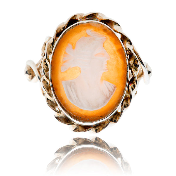 .925 Cameo Ring Default Title