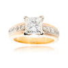 14K 1.75Ct Princess Diamond Engagement Ring Default Title