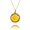 1/10oz Canadian Maple Pendant with 14KT Yellow Gold Bezel & Chain Default Title